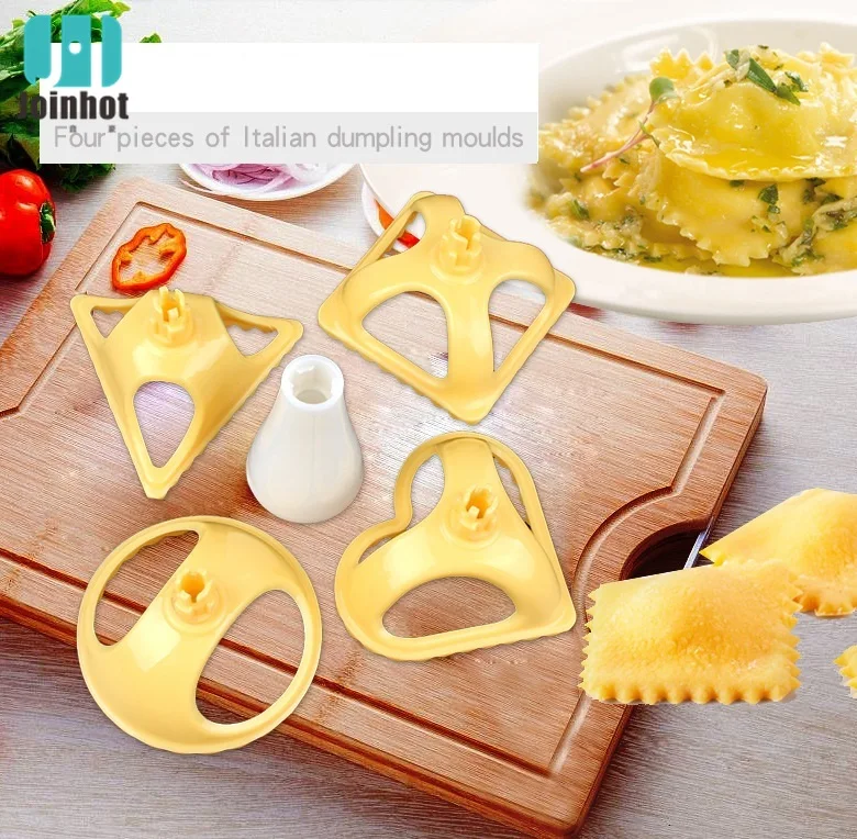 4 шт. пластиковая для вареников треугольная круглая сердце китайская Jiaozi