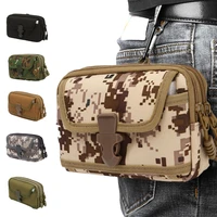 tactical molle pouch belt waist bag military small pocket outdoor mobile phone pouch for 6 5 phone hunting travel camping bags