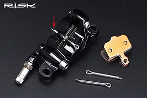 Risk велосипедная Дисковая тормозная колодка из нержавеющей стали Spilt Pin MTB