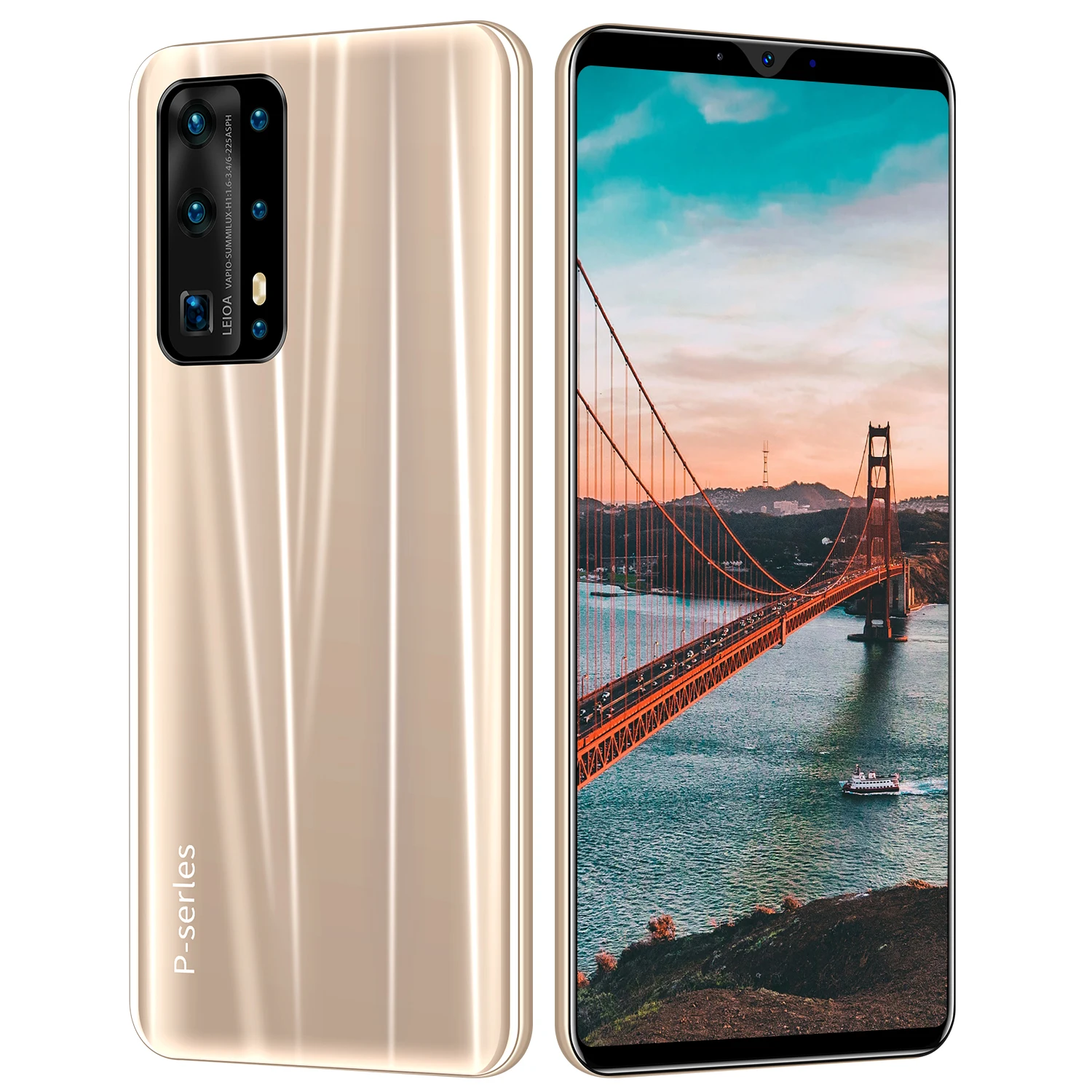 Смартфон P43 2021 дюйма 8 + 256 ГБ Android 10 5 мАч|Бамперы| |