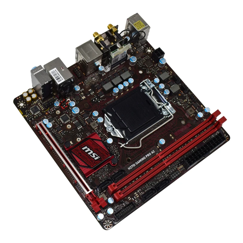 Bestellen H270I GAMING PRO AC Für MSI LGA 1151 H270 PC Verwendet Motherboard Ddr4 Mit Dual Kanal Mini Itx M.2 32GB 3 × PCI-E X16 Slot USB 3,0