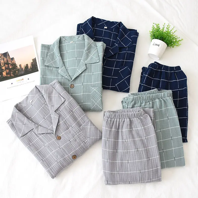 

2 шт./лот Весенняя Хлопковая мужская пижама с надписью полосатая Пижама для мужчин Пижама для сна и отдыха пижамы брюки домашняя одежда