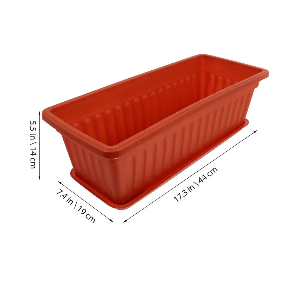 2 шт. прямоугольные горшки для растений|Цветочные и кадки| |