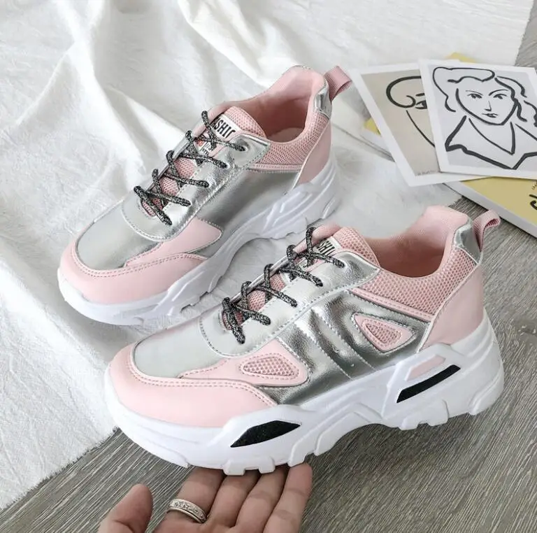 Женские осенние кроссовки на платформе и Плоском Каблуке размеры 36-42 | Обувь