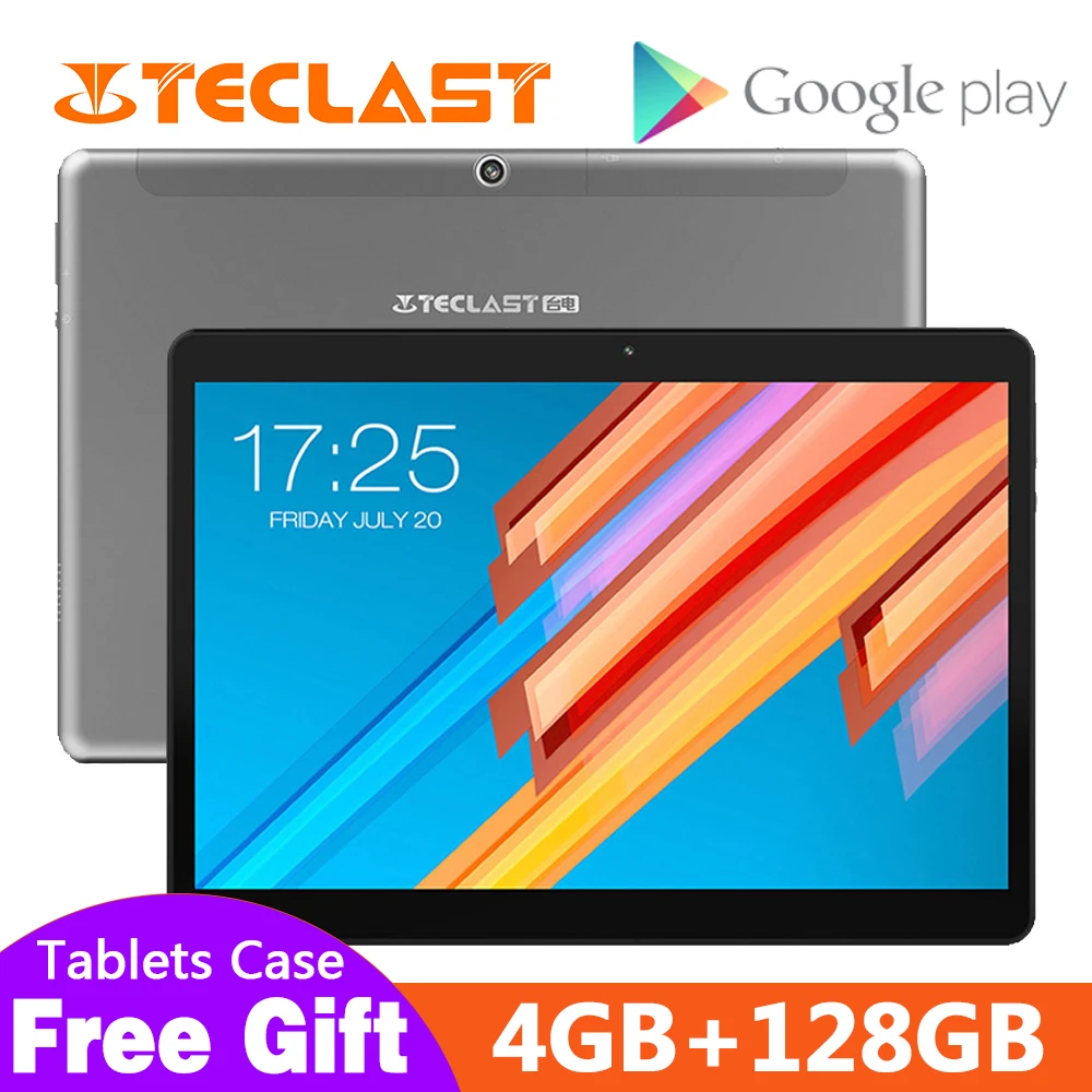 Teclast M20 планшеты ПК 10 1 дюймов Android 8 0 планшет для телефонных звонков 1920*1200 ips WiFi Две