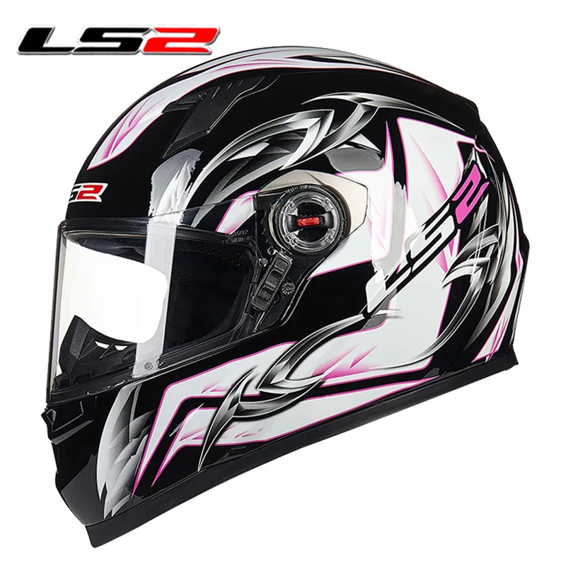 Winter Seasons Men Women LS2 FF358 Full Face Motorcycle Motocross Racing Original ECE Approved Helmets Capacetes De Motociclista |