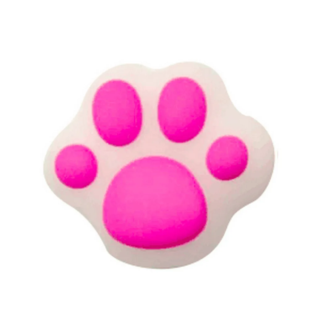 

1-3ps Cute Cat Paws Cable Winder Protector for IPhone Kawaii Pink Desktop Wire USB Cable Charger Cable Organizer Cord Protector