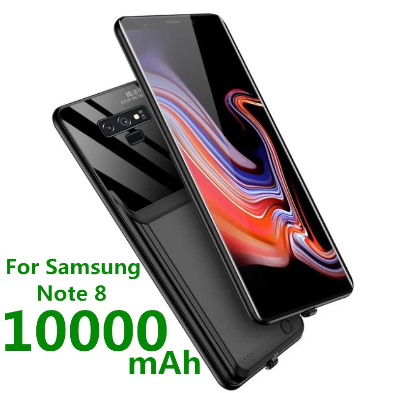 Горячая Распродажа 10000 мАч для Samsung Galaxy Note 8 9 батарея телефона зарядное устройство
