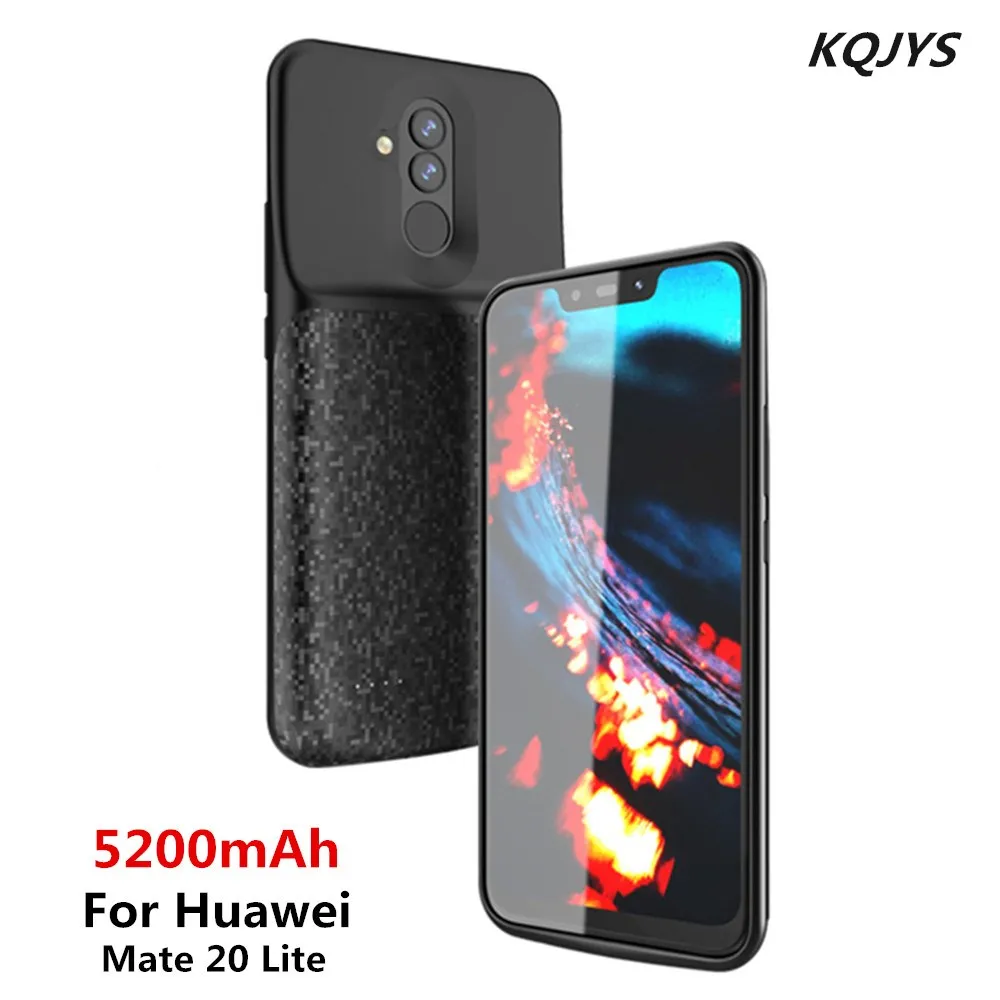 Чехол для внешнего зарядного устройства KQJYS s для Hauwei mate 20 Lite, чехол для питания 5200 мА/ч, внешний аккумулятор с зажимом, чехол для зарядки аккумулятора
