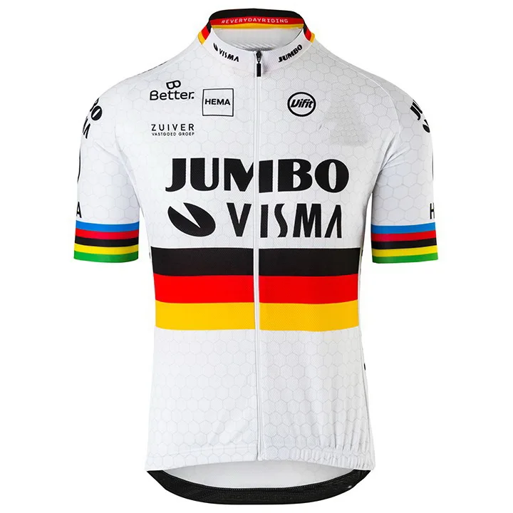 Коллекция 2020 года Jumbo Visma Team Германия Мужская только велосипедная Джерси с
