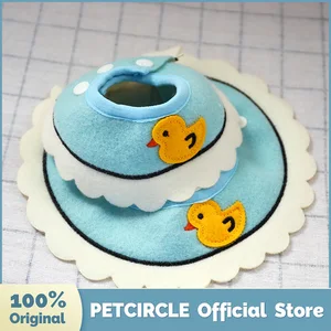 PETCIRCLE, одежда для щенков, милые маленькие нагрудники с синей уткой, подходят для маленьких собак, кошек, всесезонных питомцев, милый костюм, одежда для собак, новые нагрудники для собак