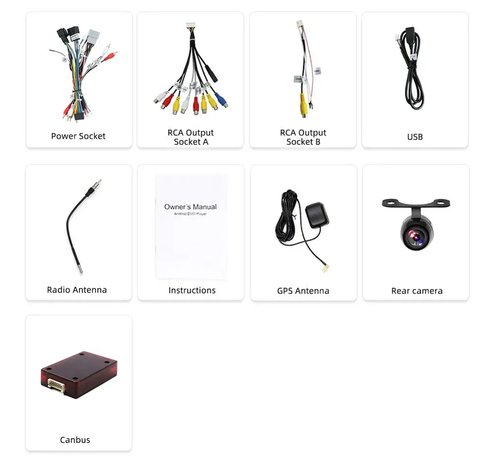 Автомагнитола Eunavi 2 Din Android 9 0 DVD-радио мультимедиа для Chevrolet/Silverado/Tahoe/Monte GMC