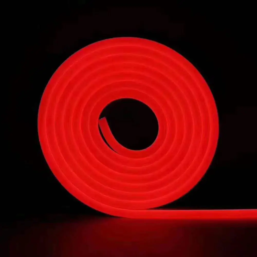 

Neon Soft Light 8x16 Colorful Silica Gel Festival Decoration Atmosphere Led Strip Lamp 120leds/m DC12v