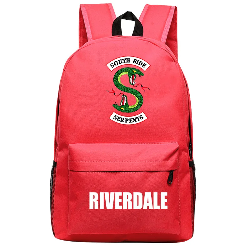 Школьный рюкзак Riverdale South Side Snake дорожная сумка на плечо с подсветкой для косплея