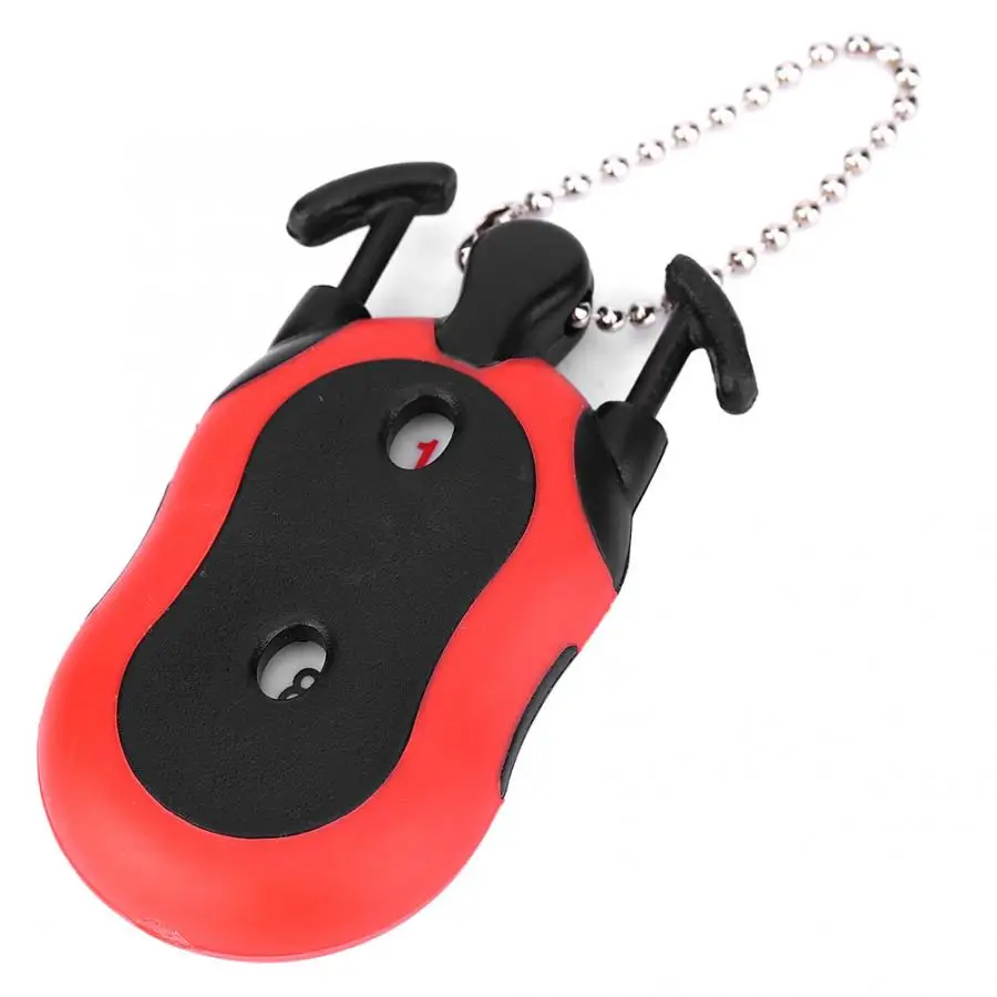 Портативная счетная мини квадратная пластиковая табло с брелок для улицы