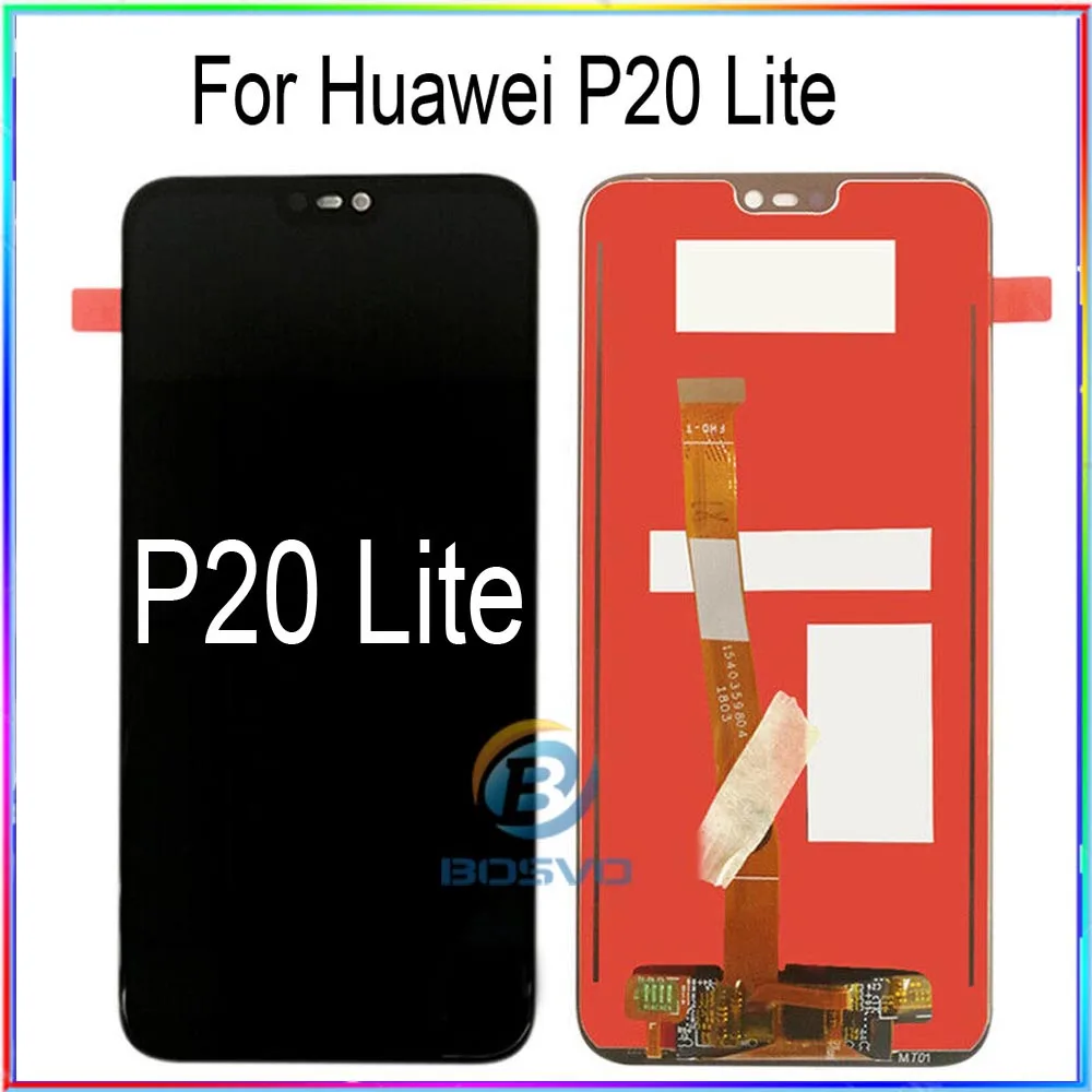 ЖК дисплей для Huawei P20 lite Nova 3e с сенсорной сборкой запасные части ремонта|Экраны