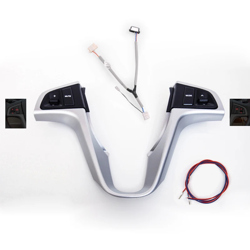 1 шт. многофункциональные кнопки управления аудио на руль для Hyundai VERNA SOLARIS |