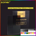 Квадратный фильтр Zomei 100 мм x 150 мм Градуированный градиентный нейтральный градиент ND серый GND24816 для фильтра серии Cokin Z-PRO