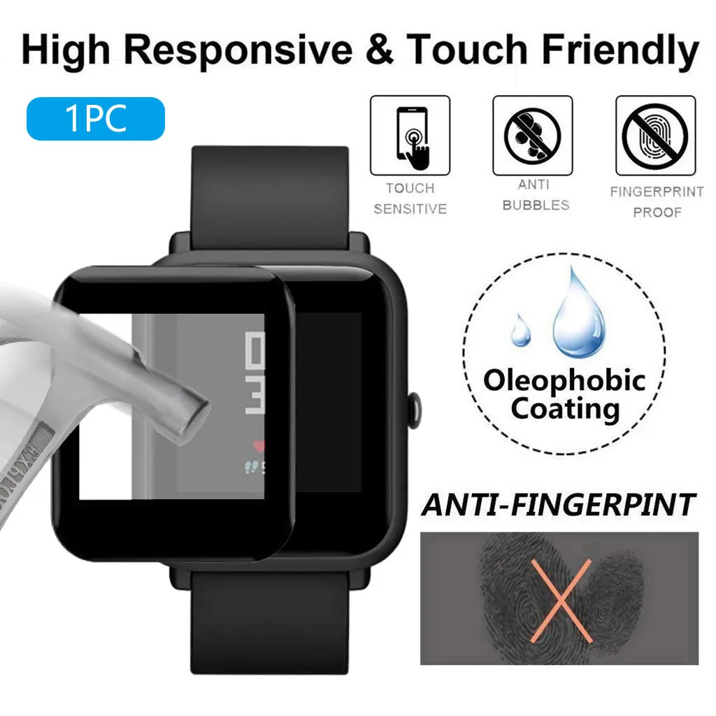 Для смарт-браслета AMAZFIT bip Smart watch 1/2/3 шт. прозрачные ультра пленка из закаленного