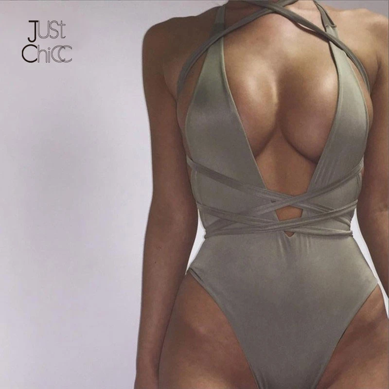 Justchicc Feminino шорты женские Комбинезоны Женский комбинезон брендовый сексуальный бодикон Цельный боди боковая Передняя открытая комбинезоны