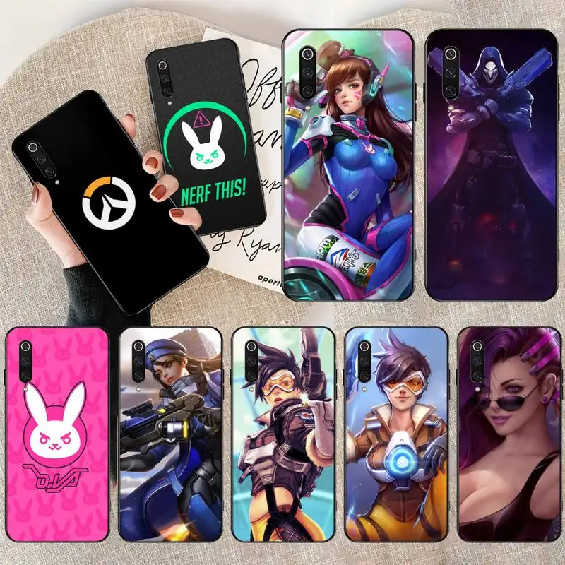 Популярный чехол для телефона Overwatch ow Game Xiaomi Mi Note 10 Lite 9T Pro xiaomi CC9 9SE|Бамперы| |