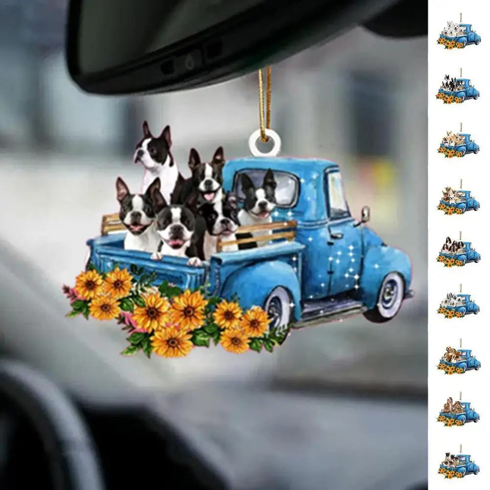 

1 шт., подвесное украшение для автомобиля в виде кошки или собаки