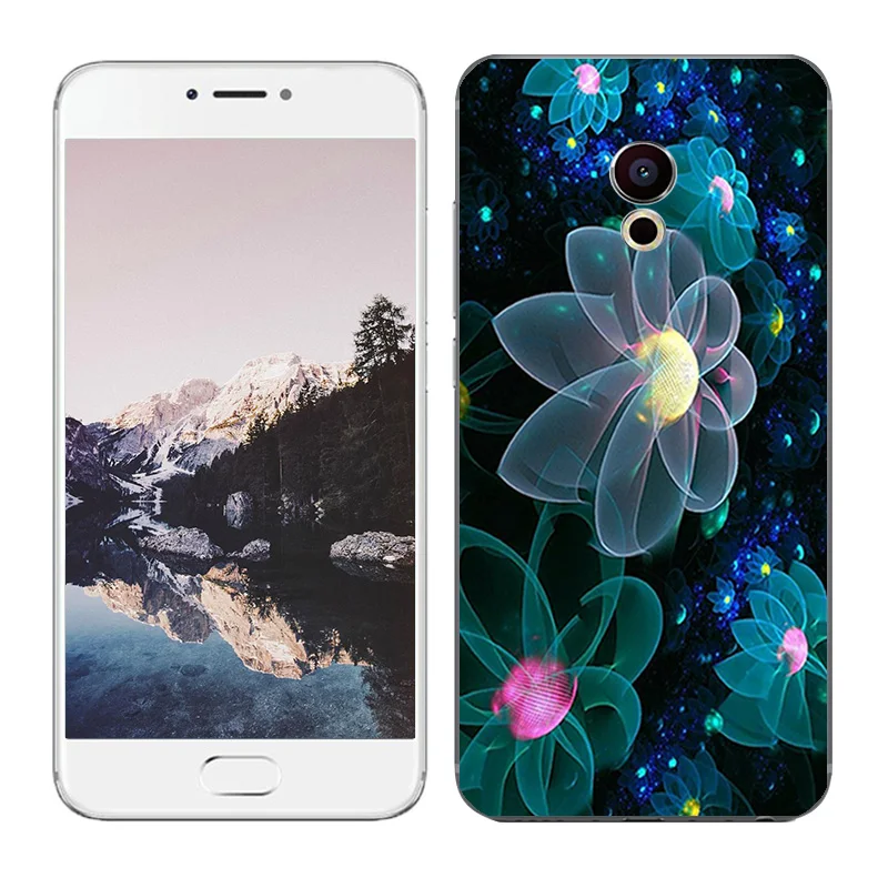 Чехол для телефона Meizu Pro 6 Plus чехол на заднюю панель Pro6 крышки Чехлы мобильного из