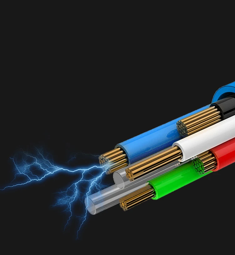 Светодиодный светящийся струящийся кабель Micro usb type C адаптер быстрой зарядки для телефона Microusb type-C зарядное устройство для передачи данных usb c для iphone samsung xiaomi