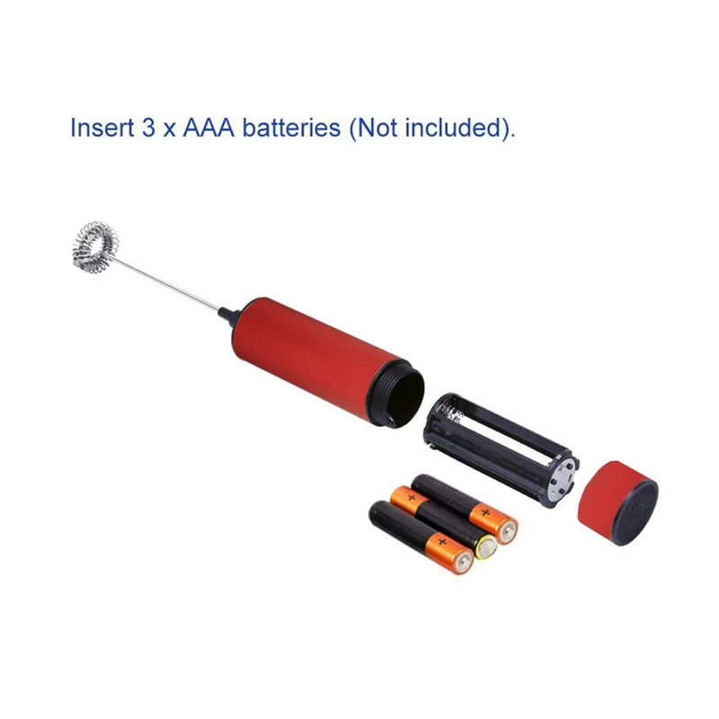 Молокоотсос электрический ручной молочный пенообразователь с двойной головкой