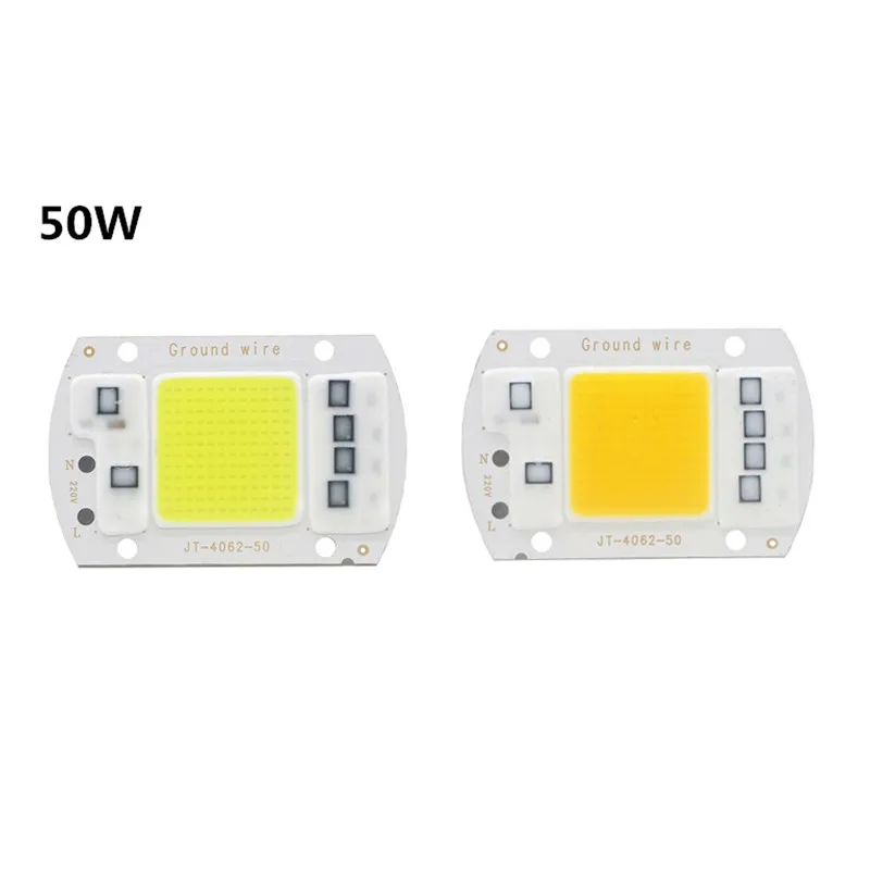 220 В светодиодный чип лампы Smart IC No Driver COB Beads Ampoule Светодиодная лампа прожектор 20 Вт