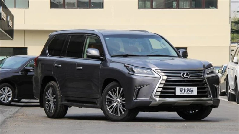 Багажник на крышу для Lexus LX570 2016-2021 высококачественные рельсы из алюминиевого