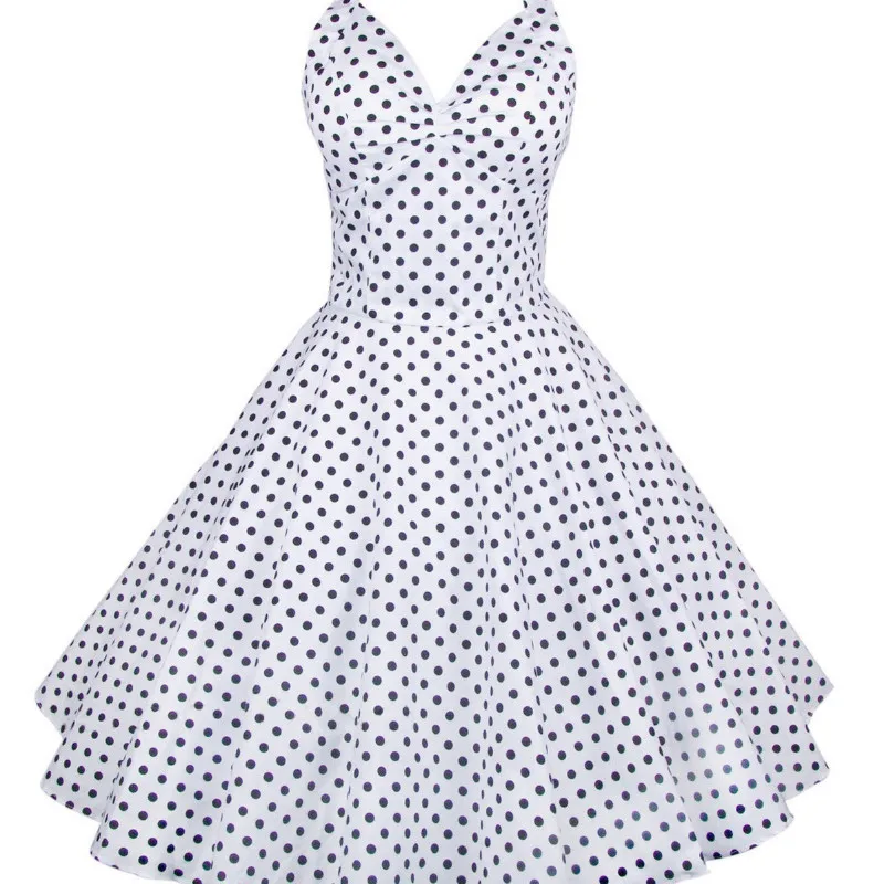 2020 новое летнее сексуальное Ретро модное платье с v-образным вырезом и оборками