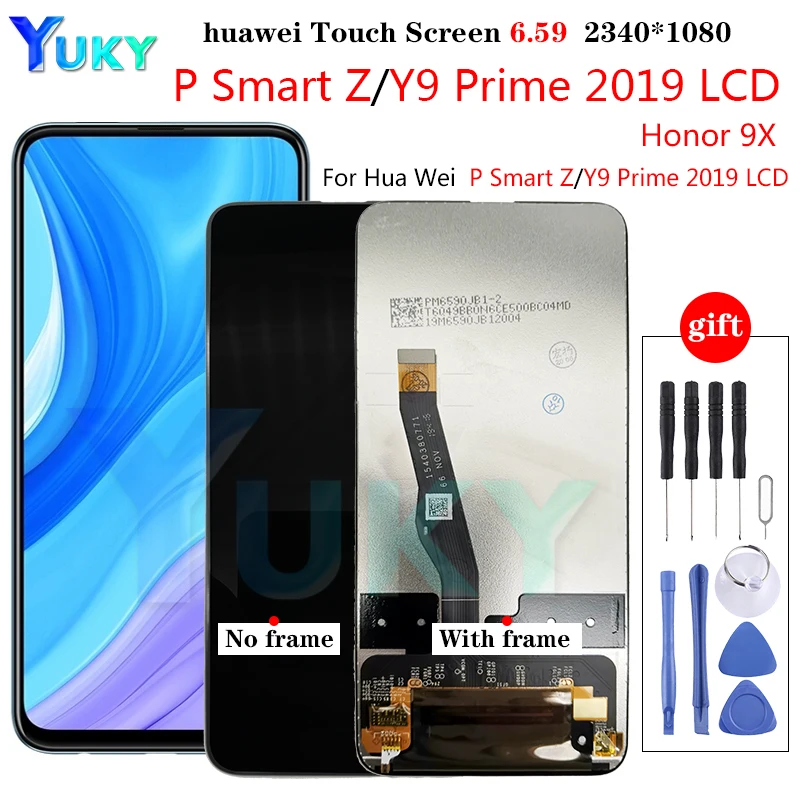 

Display For Huawei Y9 Prime / Y9s 2019 STK-L21, STK-L22, STK-LX3 Lcd Display 10 Touch Screen Replacement Tested Phone LCD Screen