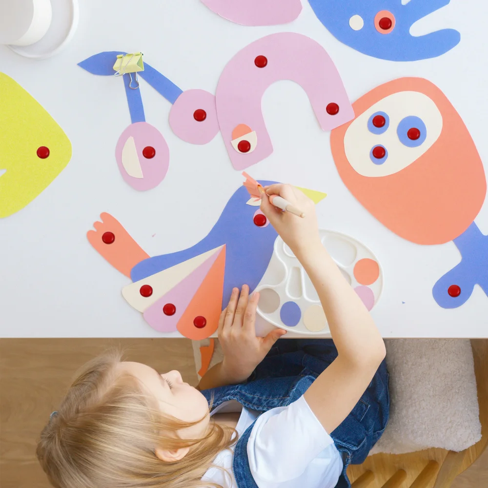 

200Pcs DIY Craft Mini Brads Iron Nails Decorative Nails Children DIY Supplies