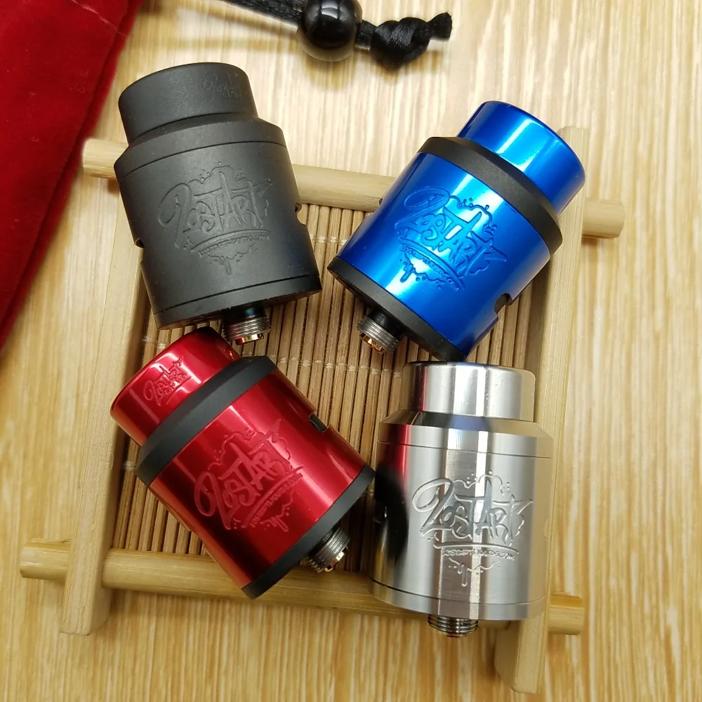 Оригинальный атомайзер Lostart RDA 24 мм BF Squonk 510 Pin Top Filling Vape электронная сигарета бак VS