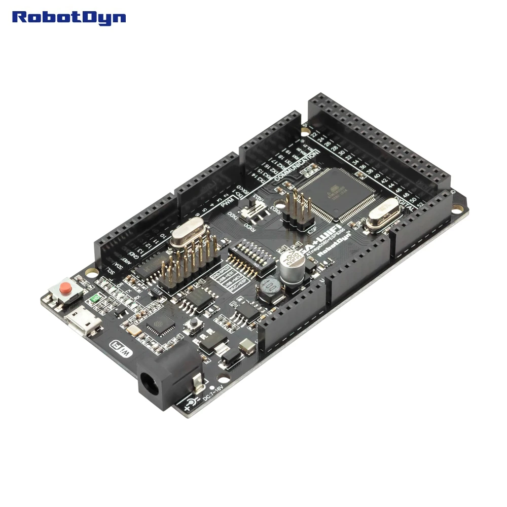 Mega WiFi R3 Mega+ WiFi R3 ATmega2560+ ESP8266(32 Мб памяти), USB-TTL CH340G. Совместимость для Arduino Mega, NodeMCU, WeMos ESP8266 - Цвет: Mega WiFi R3
