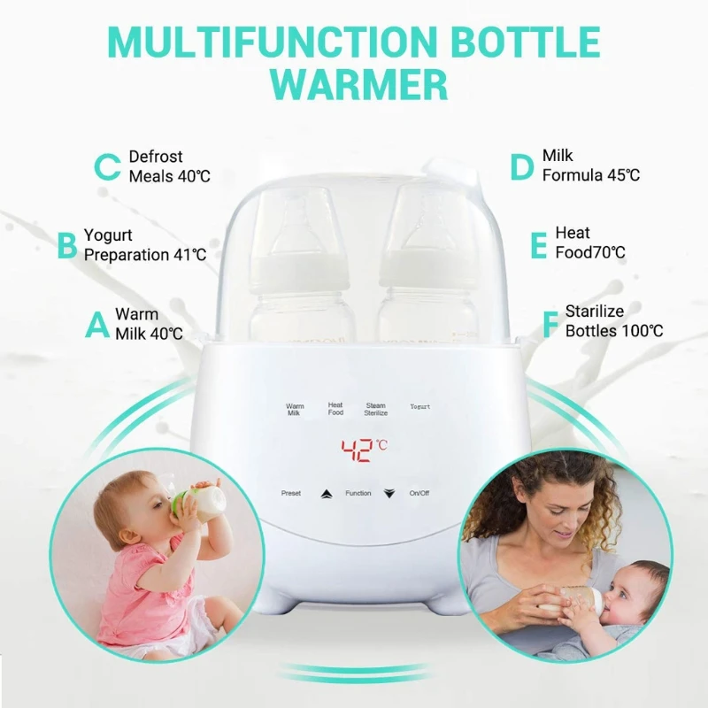

Smart PP Milk Bottle Warmer Sterilizer Heater Automatic Intelligent Thermostat Baby Bottle Warmers