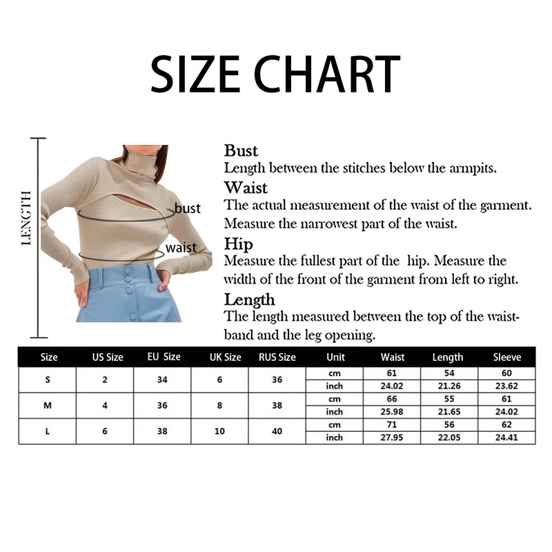 

New Hot Sale Autumn Turtleneck Elastic Hollow Out Long Sleeve Sexy Women T Shirts Tops Basic Tees Streetwear Beige Cropped