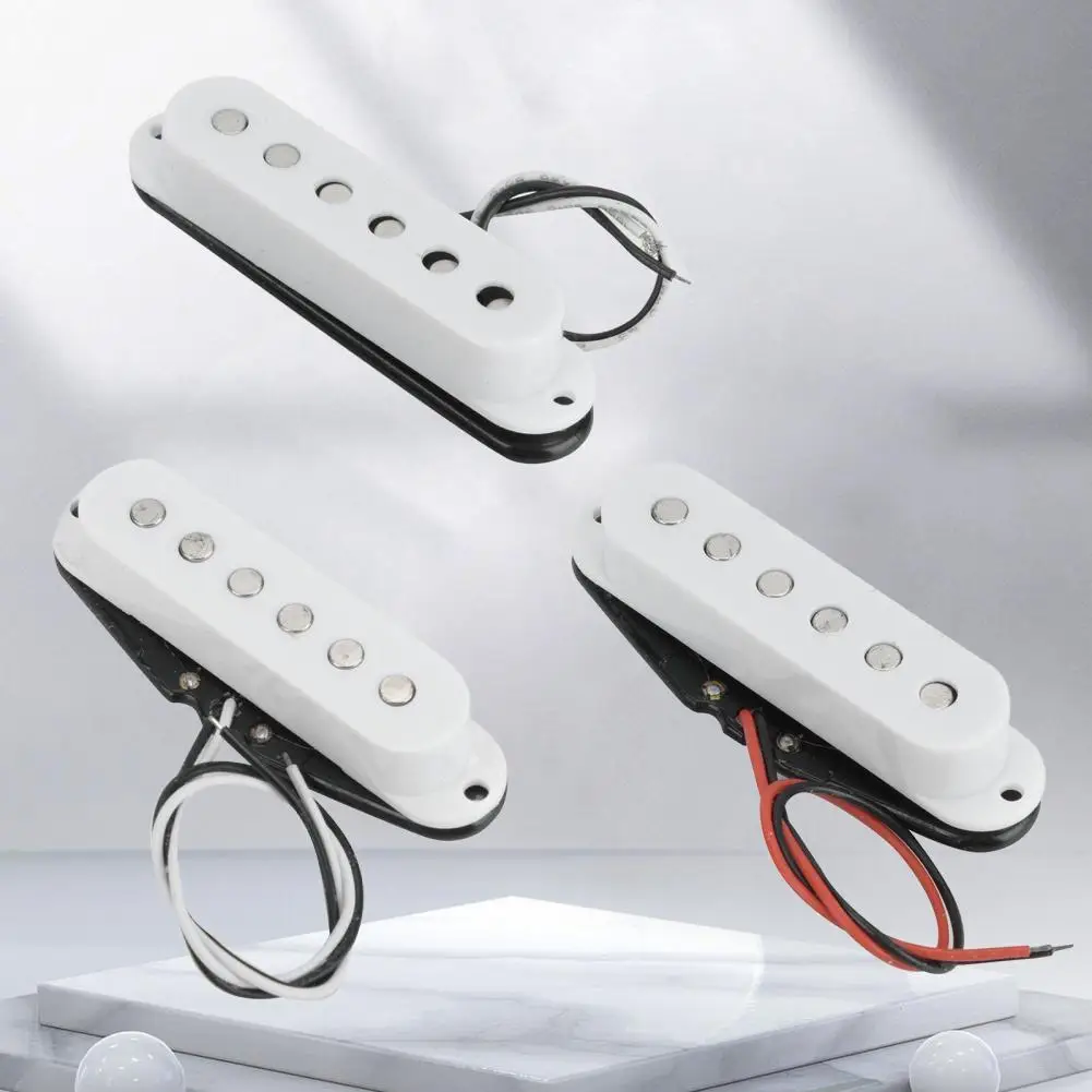 

Миниатюрный малошумный Электрический сигнальный Пикап для гитары, легкий гитарный приемник с проводом, твердые принадлежности для инструм...