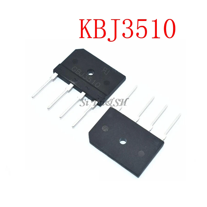 Мостовой выпрямитель KBJ3510 GBJ3510 35A 1000 В, новый и оригинальный IC, 5 шт.