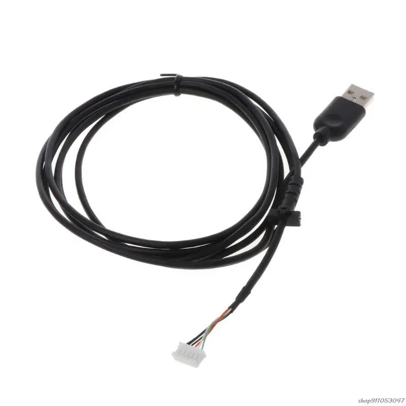 Прочный мягкий USB-кабель для мыши сменный провод игровой Logitech G102 se25 21 Прямая