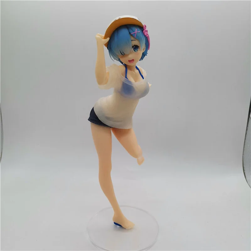 

1/8 Animation RE: ZERO - Starting Life in Another World Cute Rem Swimwear Ornaments Dolls PVC Model Toy