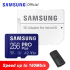 SAMSUNG PRO Plus Micro SDTF карта 256 ГБ Micro SD видеокарта 128 ГБ флэш-карта TF 512 ГБ 128 Гб карта памяти SD карты телефон камера