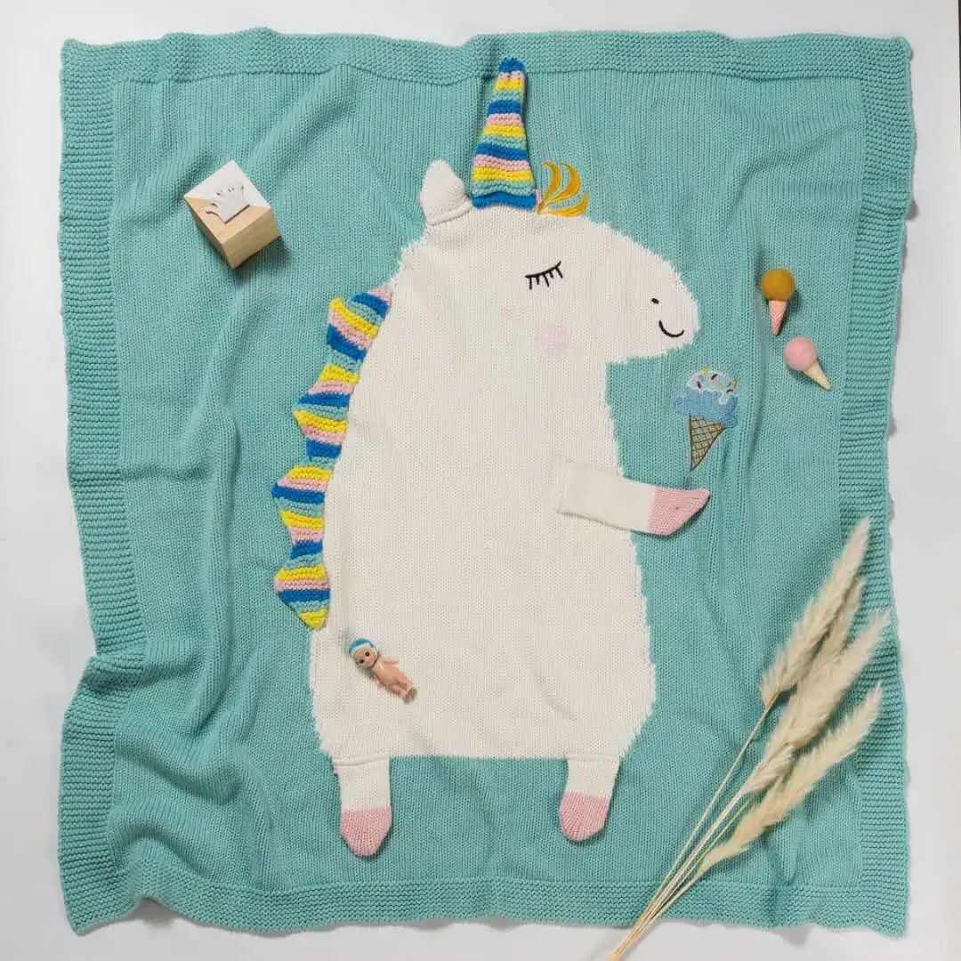 Детское покрытое одеяло для новорожденных из чистого хлопка детские одеяла