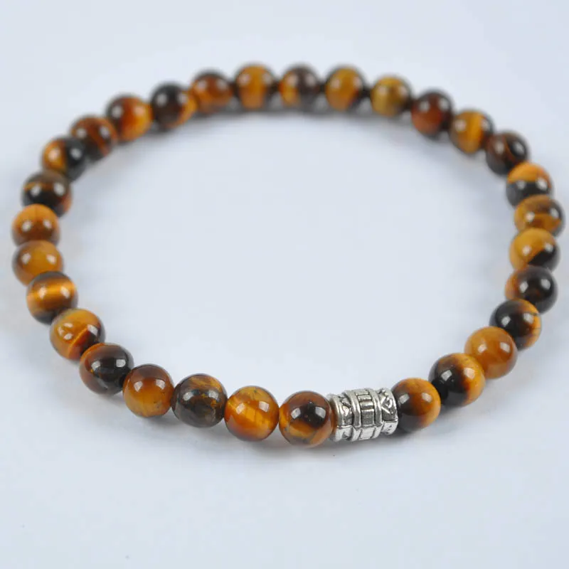 6 мм Сердолик/Howlite/Песчаник/Малахит/тигровый глаз/Пикассо/Mookaite/картина камень шарик браслет из тибетского серебра стрейч-бижутерия