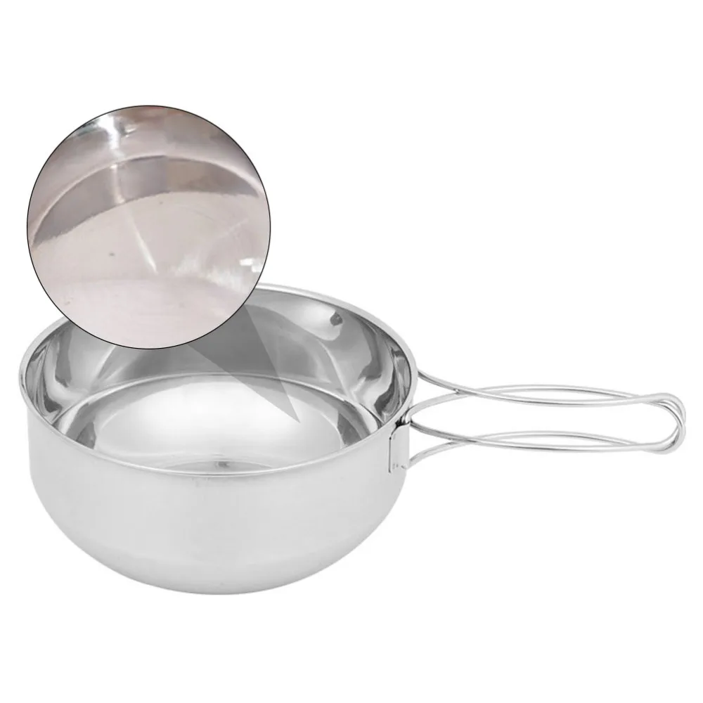 

1Pc Outdoor Camping Pots Practical Cook Utensils Camping Cookware Pot Bowl