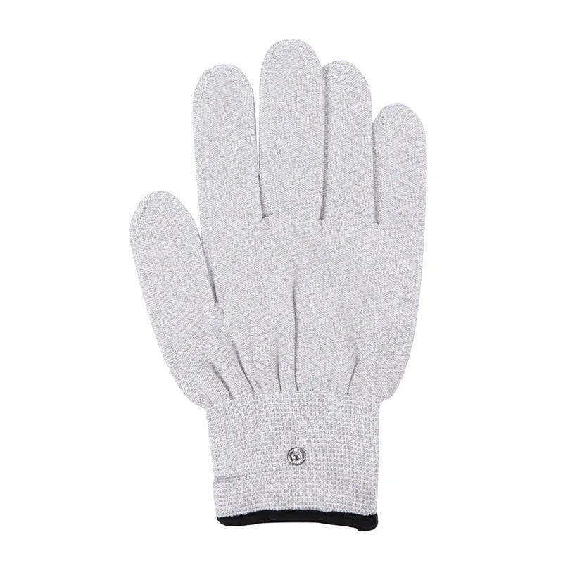 1 пара перчаток для электротерапии из дышащего волокна перчатки с кабелем |