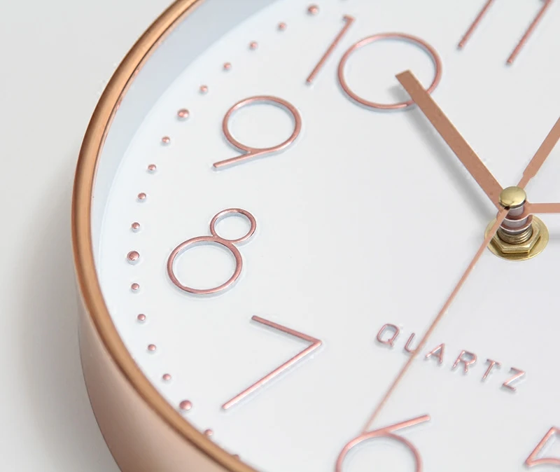 8/10/12 дюймов кварцевые настенные часы вы легко сможете повесить в любом месте