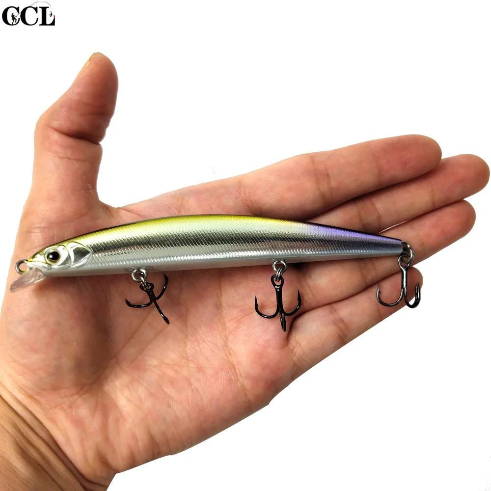 CCLTBA 3 шт./лот подвесная Джеркбейт приманка в виде гольяна 110 мм 11 г вольфрамовые
