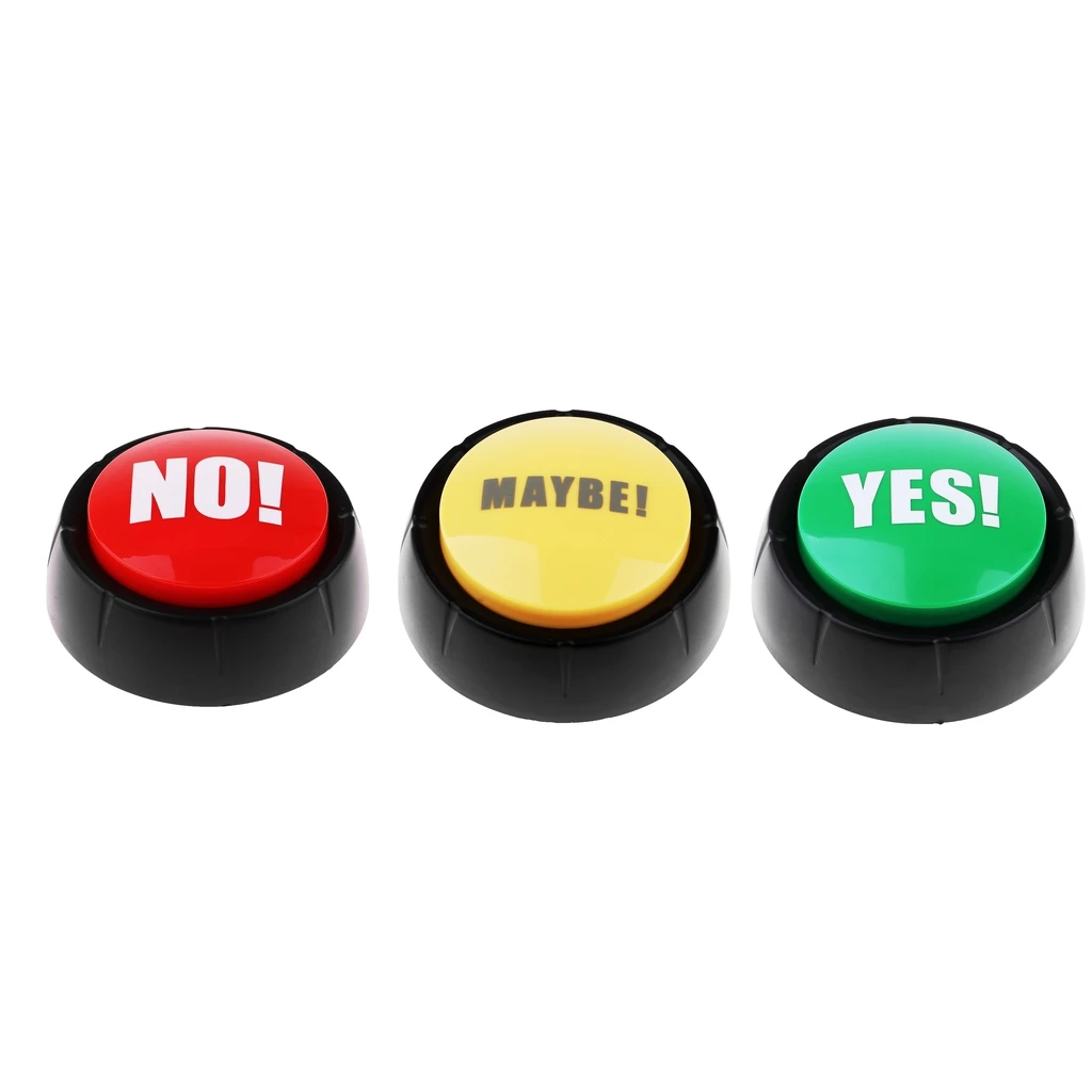 3 шт. Обучающие ресурсы купольные звуковые кнопки игра шоу ответ гудки | Спорт и